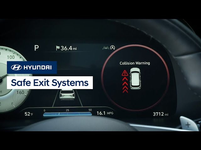 Hyundai's Safe Exit Assist