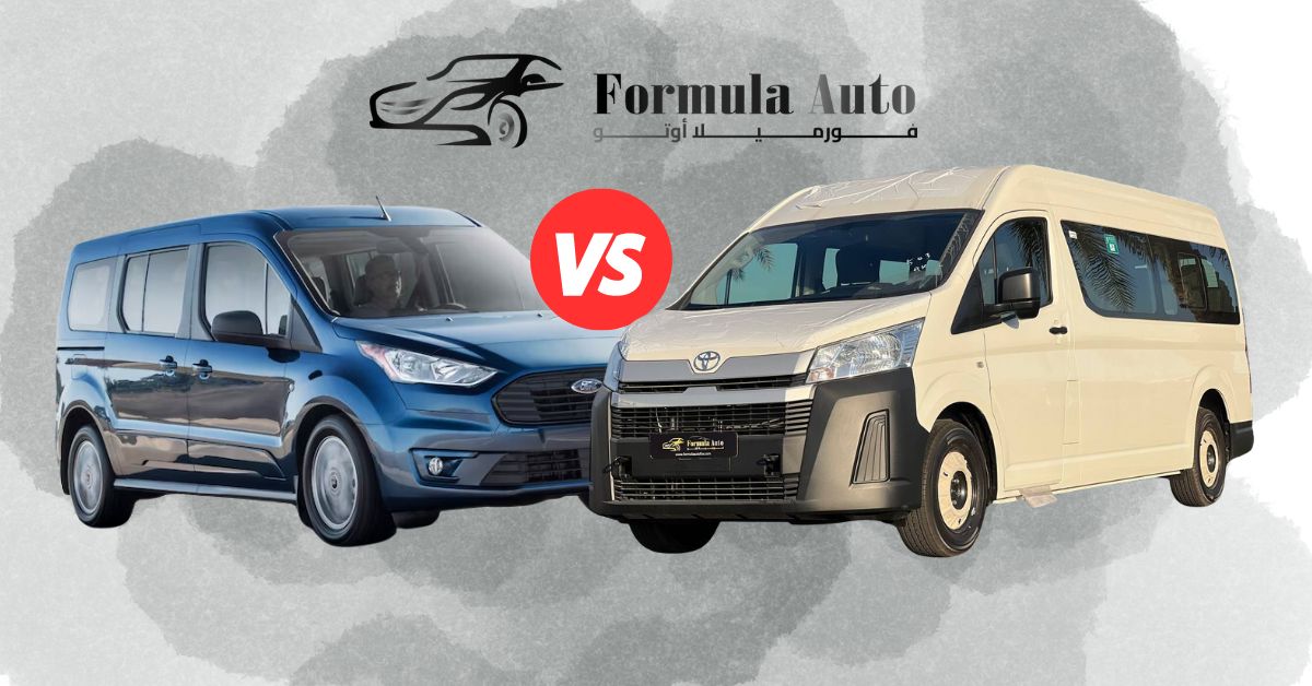 Toyota HiAce vs Ford Transit